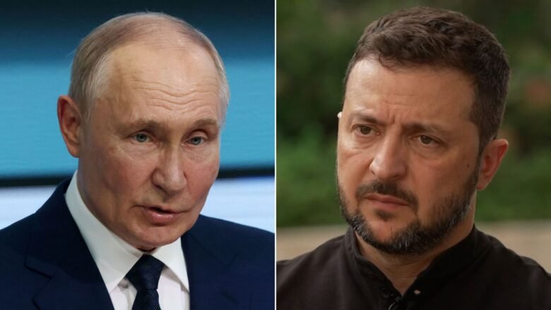 Ukraina i përgjigjet ftesës së Putin për takim me Zelensky në Moskë