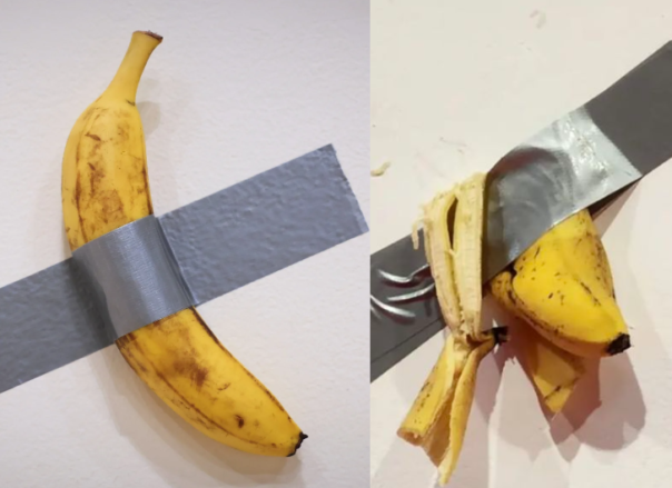 Ndodh edhe kjo: Dikush ia ha bananen 6 milionë dollarëshe artistit Cattelan në Francë