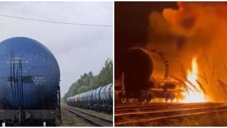 Ukraina godet logjistikën hekurudhore ruse